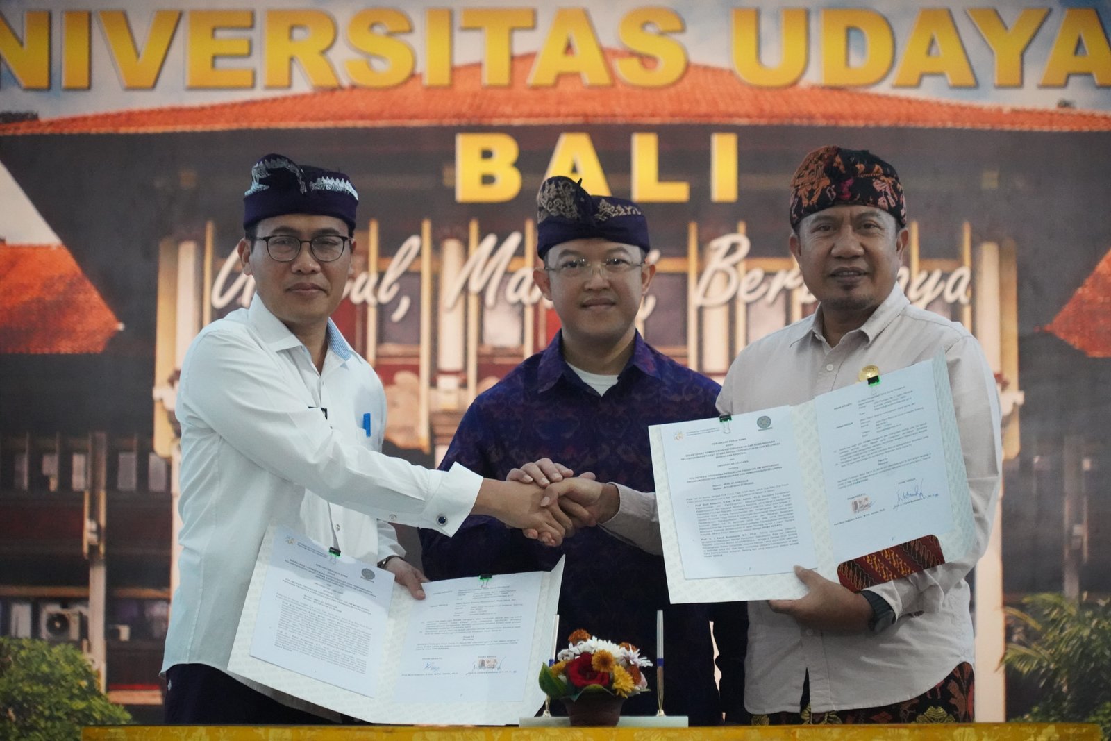 Penandatanganan Perjanjian Kerja Sama Kemendukbangga/BKKBN  dengan Universitas Udayana
