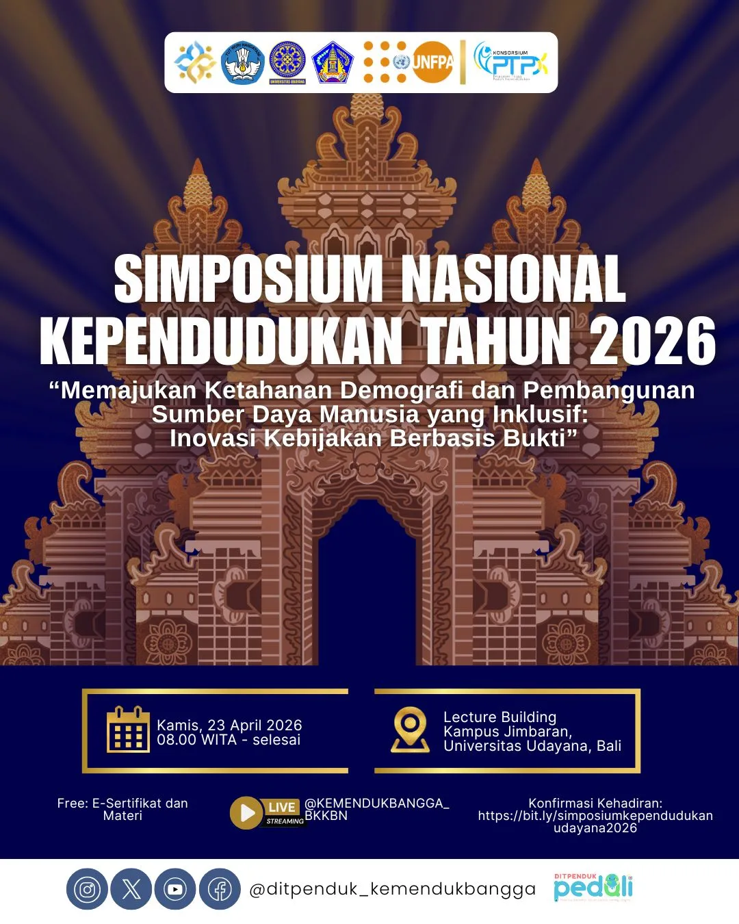 Simposium Nasional Kependudukan Tahun 2026
